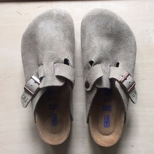Birkenstock Boston Clog taupe